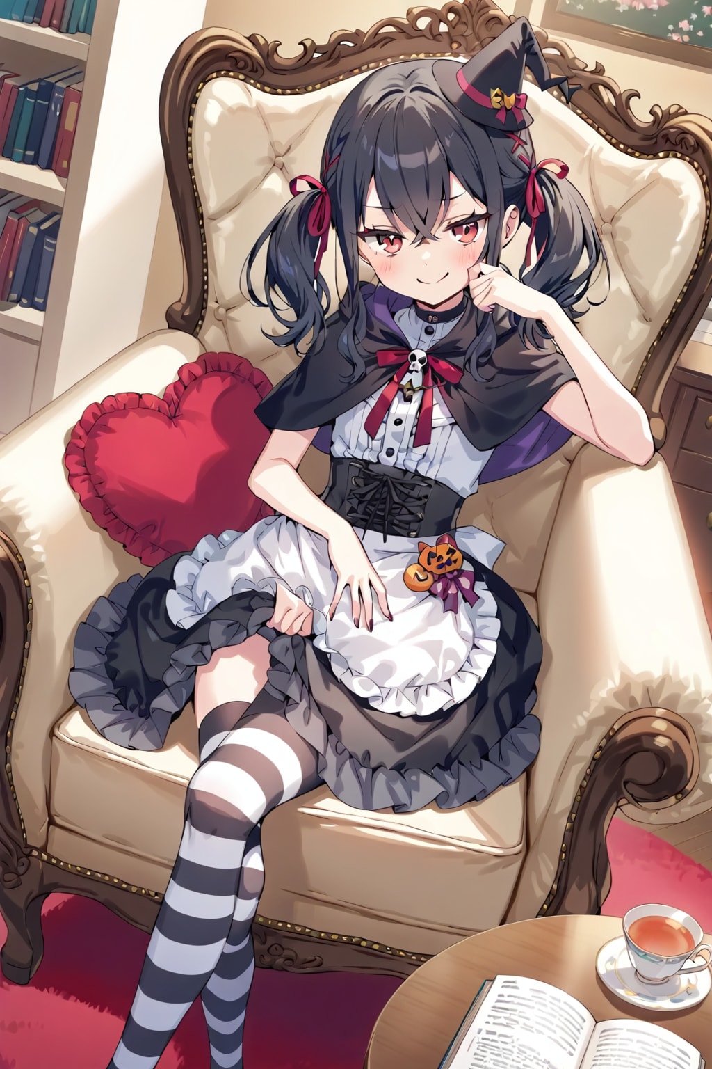 足組みクリムちゃん