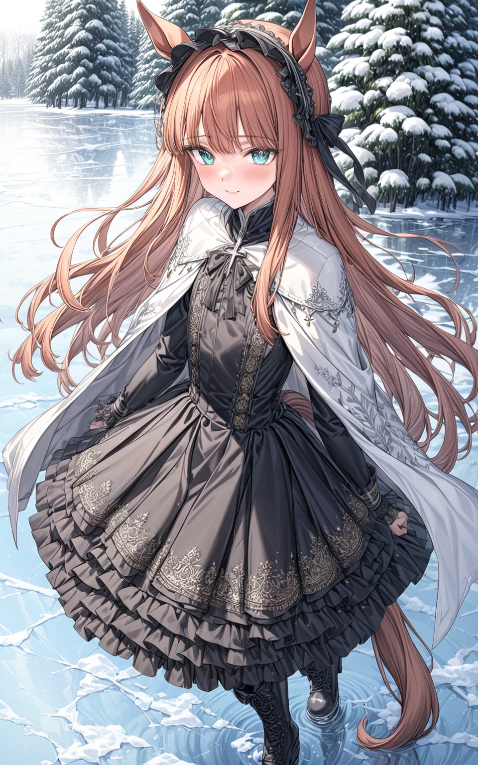 氷とゴシックなスズカ | の人気AIイラスト・グラビア