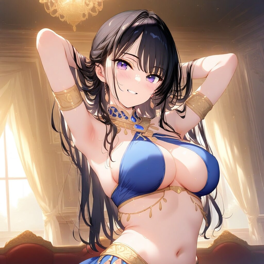 WAVEで作ったツクミ(ベリーダンサー💃👗)