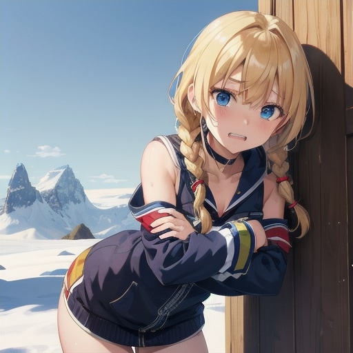 凍える女の子01