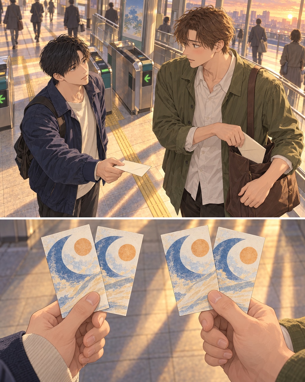 二人とも誘うつもりだった