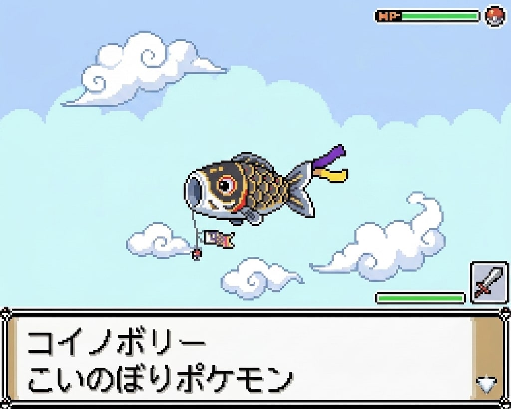 架空ポケモン：こいのぼりポケモン