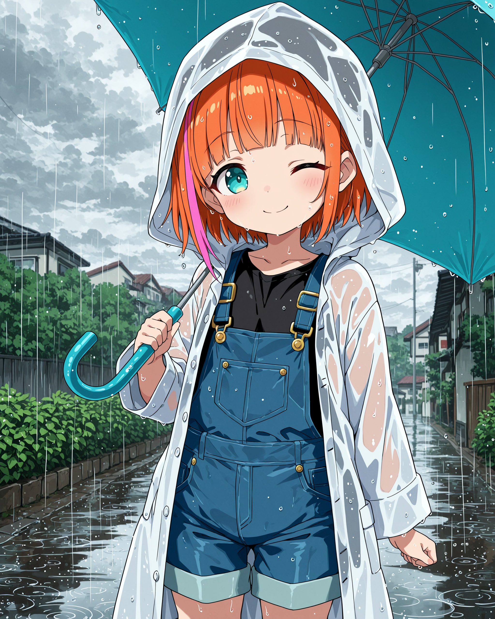 雨の日ゔぁいんずちゃん | の人気AIイラスト・グラビア