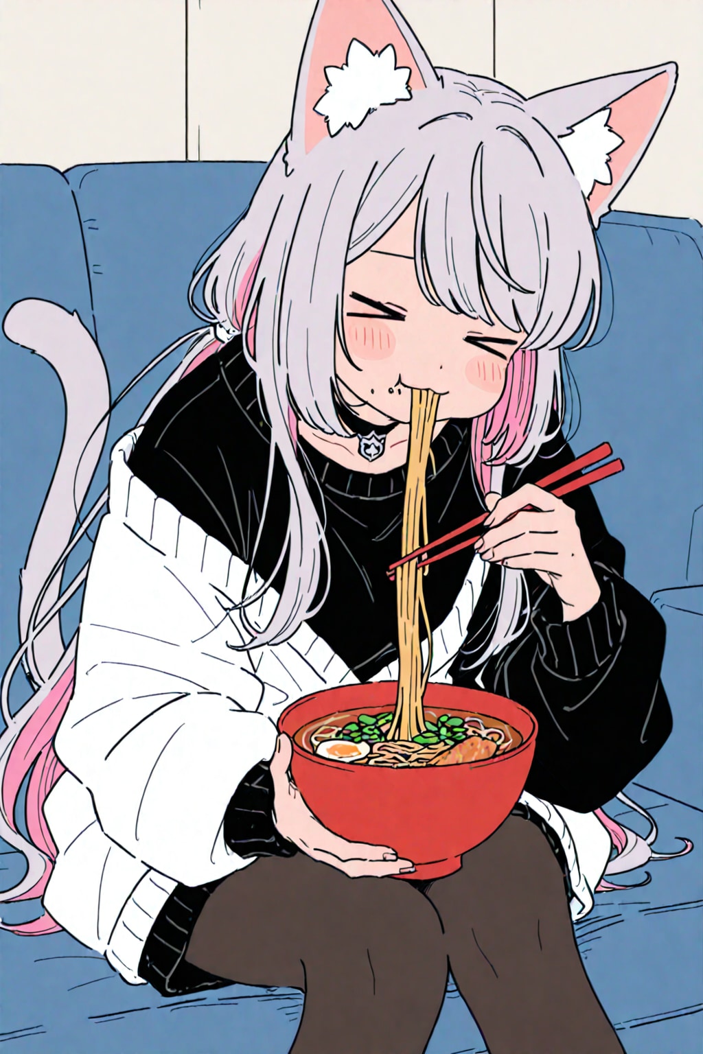 ユキネと年越しそば