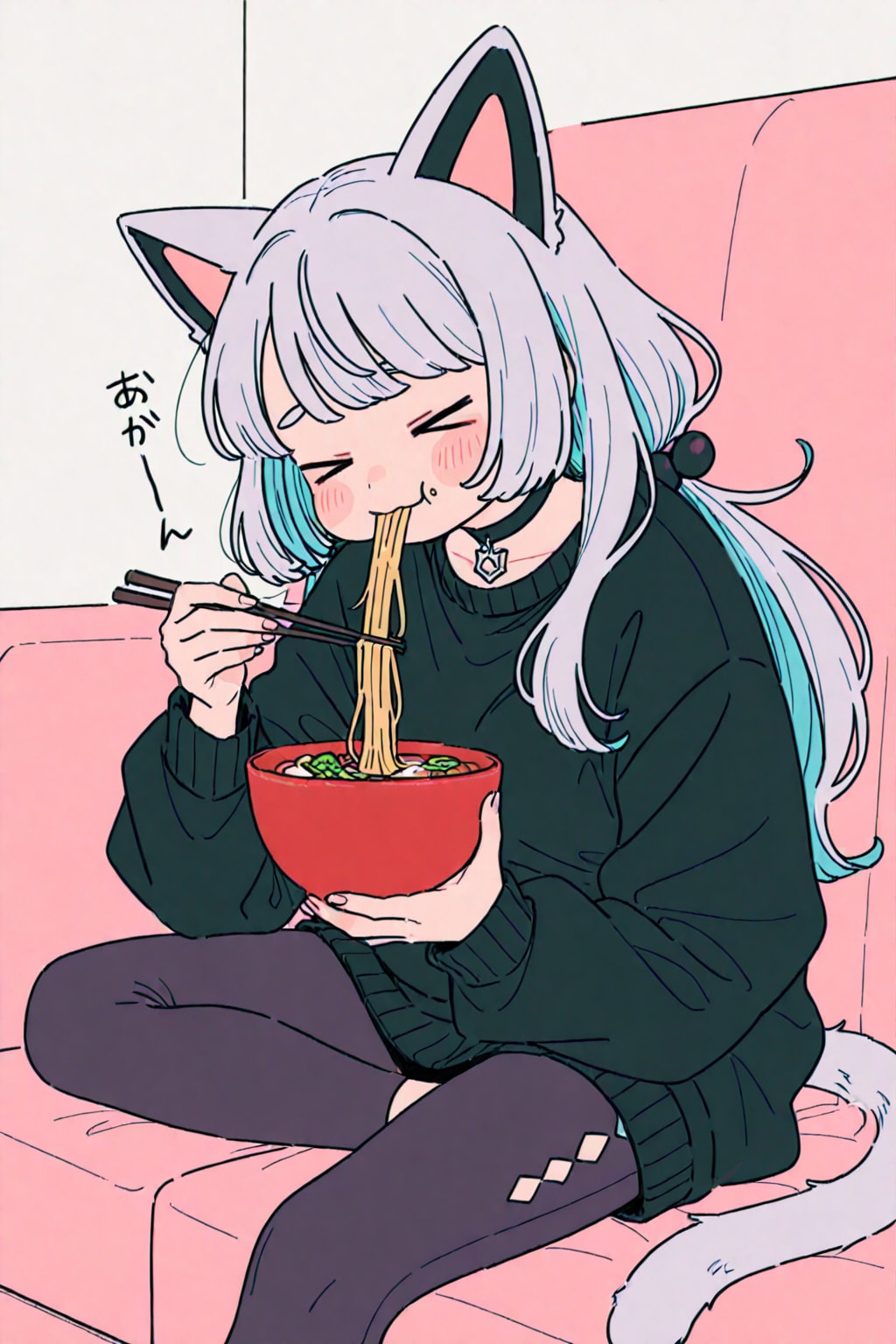 ユキネと年越しそば