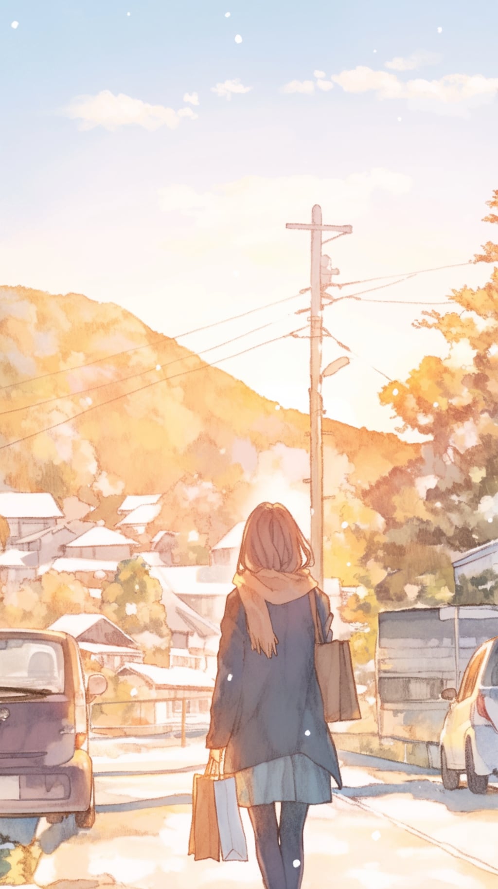 真白に染る前に