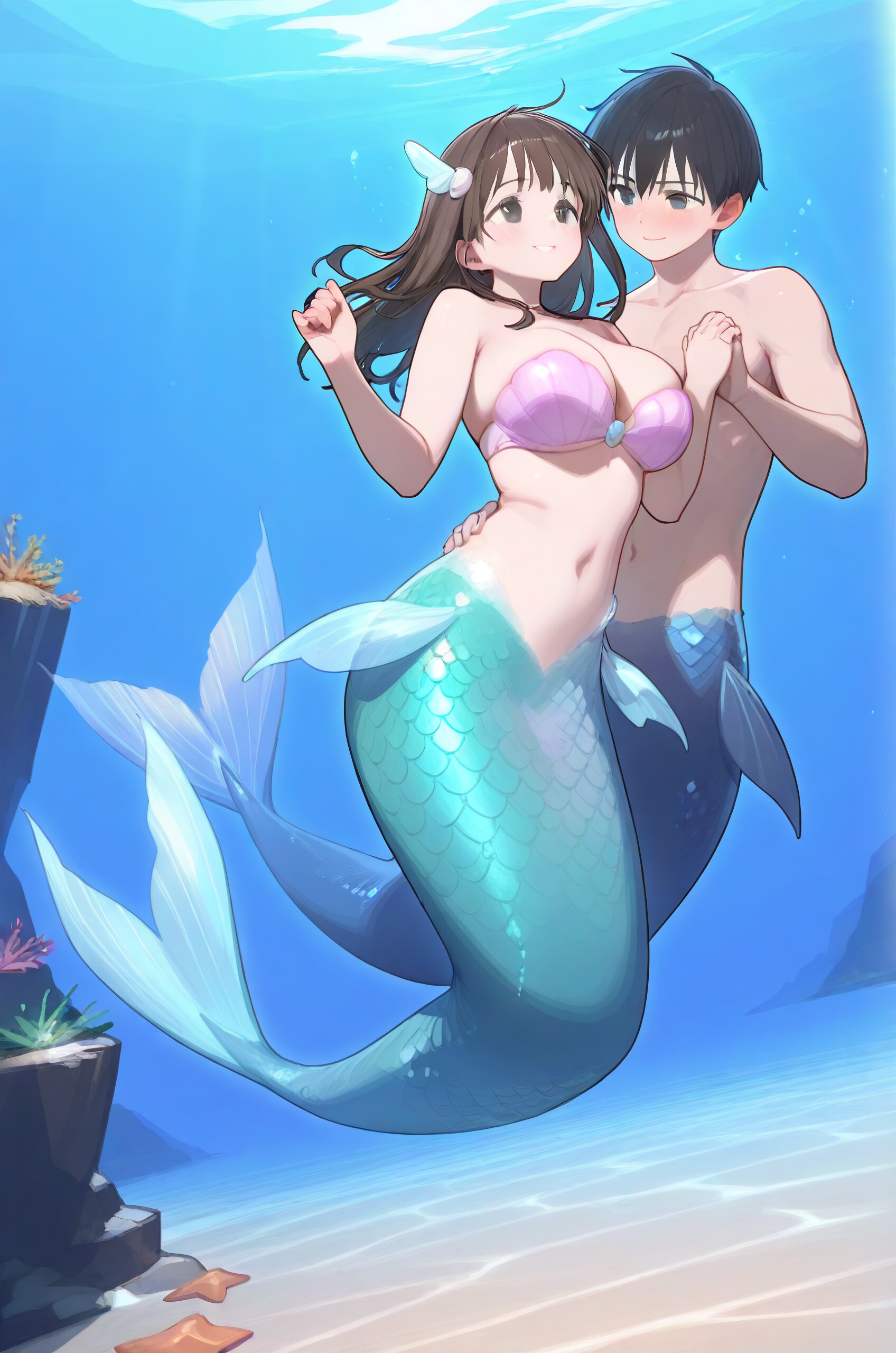 恋に落ちる人魚たち