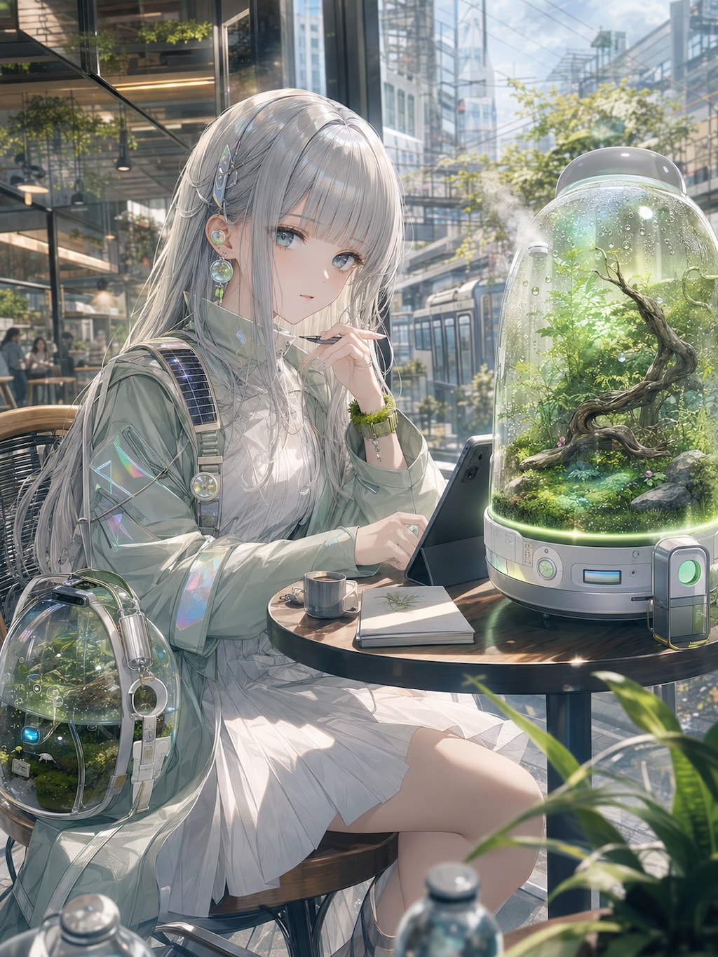 NEO森ガール ～Wi-Fiではなく光合成を頼りに巡る、エコテック版デジタルノマド～