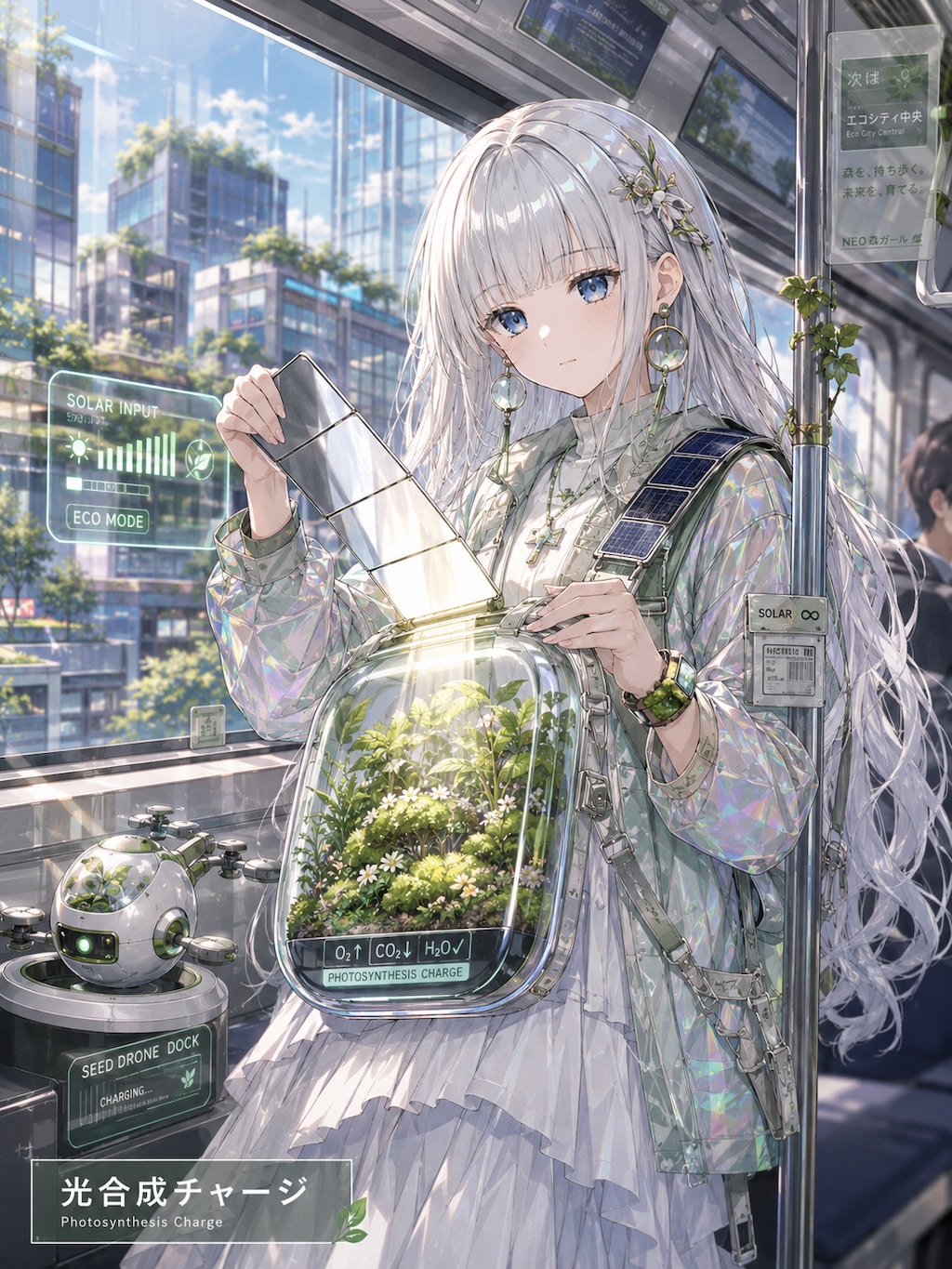 NEO森ガール ～Wi-Fiではなく光合成を頼りに巡る、エコテック版デジタルノマド～