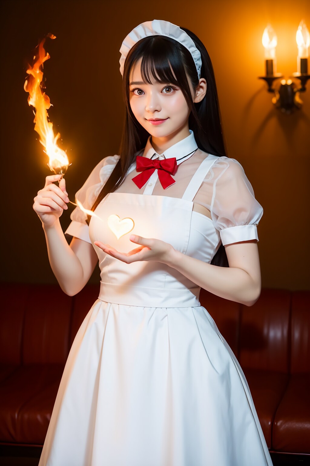 燃え燃えメイド