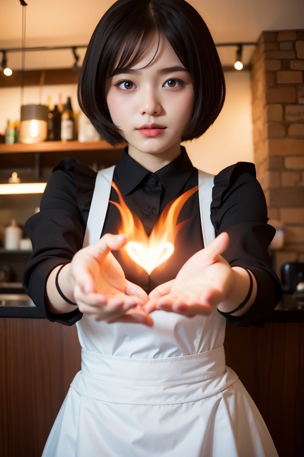 燃え燃えメイド