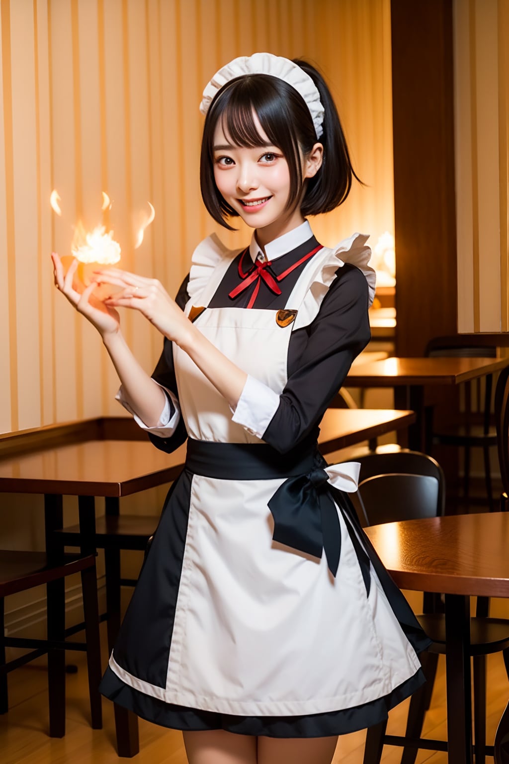燃え燃えメイド