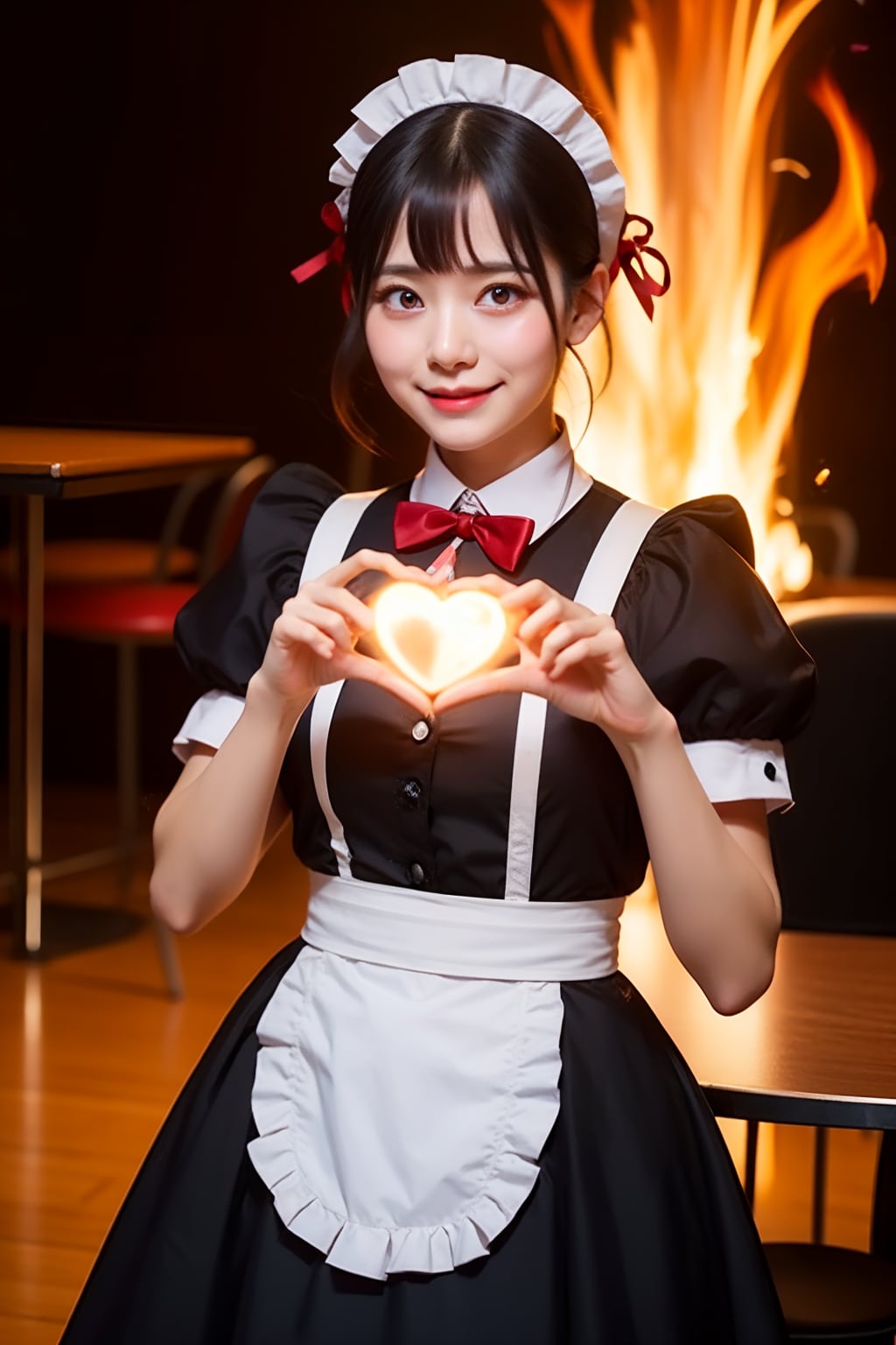燃え燃えメイド