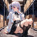 倉庫と美少女 6枚目