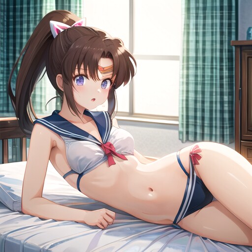 木野まこと、下着メーカーのモデルをやる