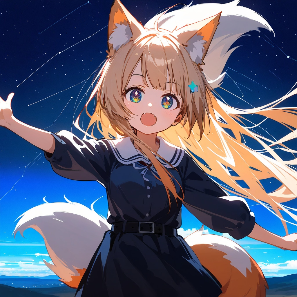 星が目に入ってきたっ！ | の人気AIイラスト・グラビア