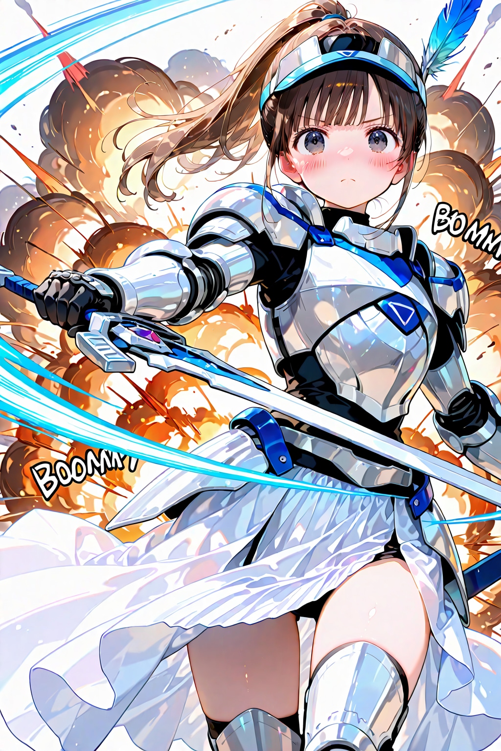 正義の戦士、雫参上！！ | の人気AIイラスト・グラビア