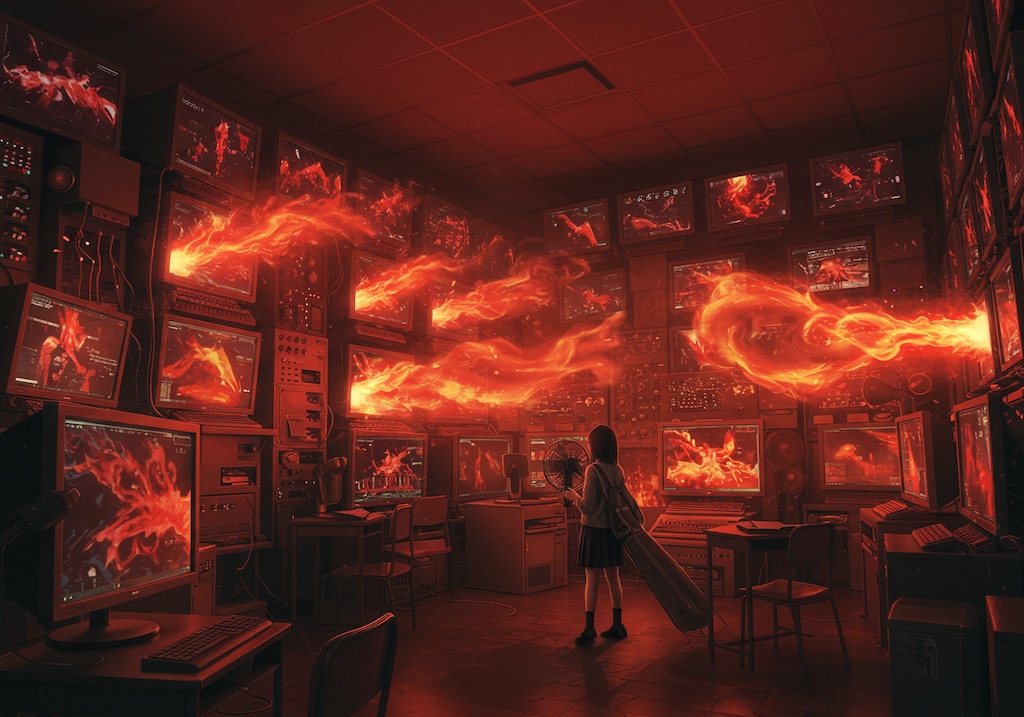 熱暴走してる、もう無理！