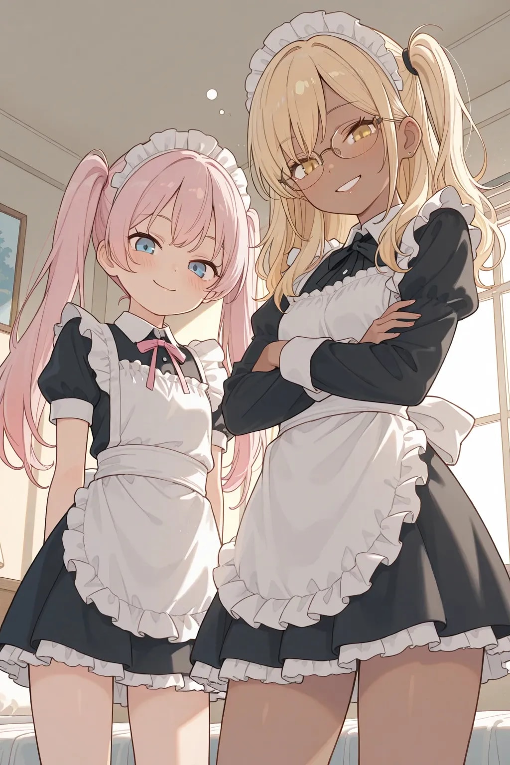 「おはようございます」「おはよー♪」