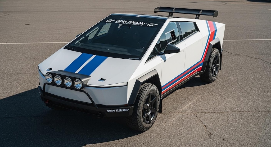 テスラサイバートラックラリーカー