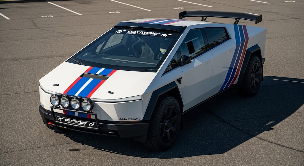 テスラサイバートラックラリーカー