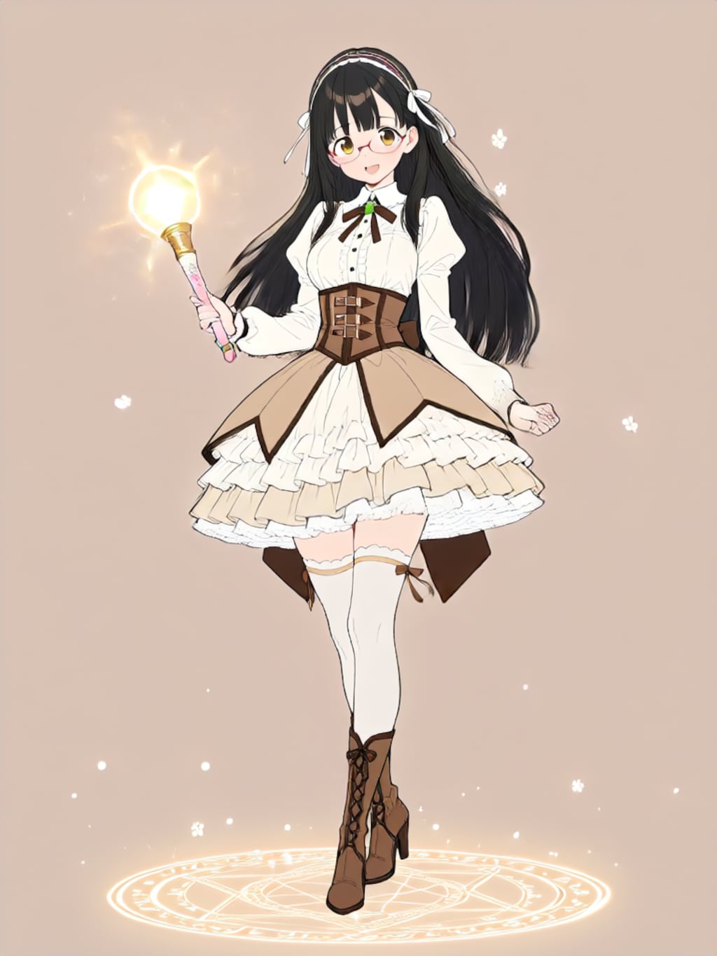 変身、魔法少女 結月【パラパライラスト】