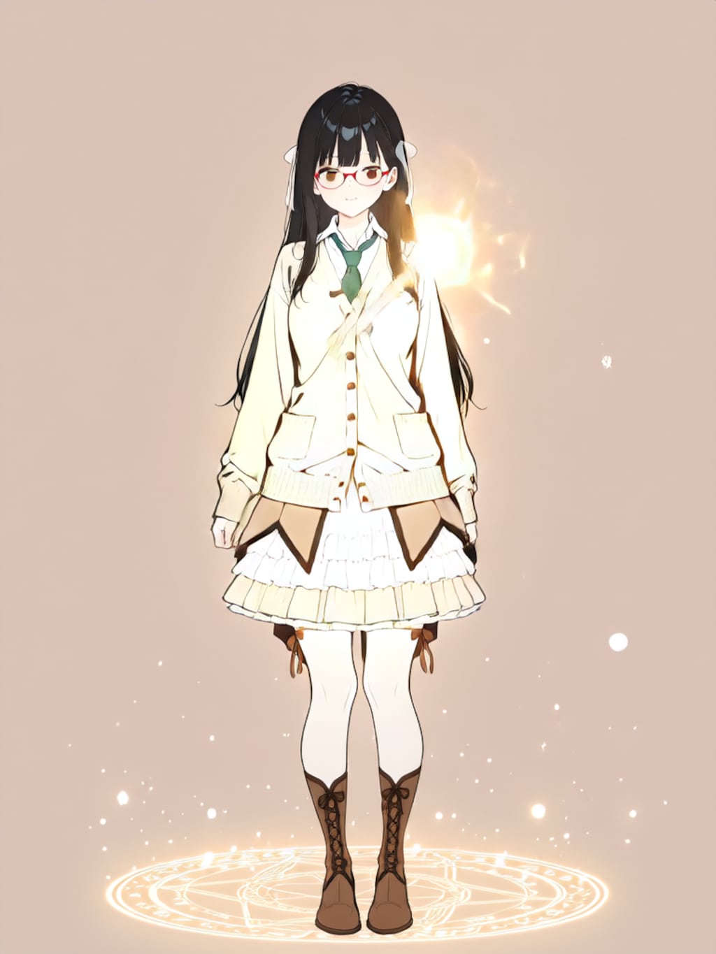 変身、魔法少女 結月【パラパライラスト】