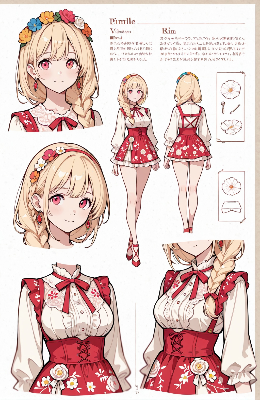 衣装コンセプトアート集