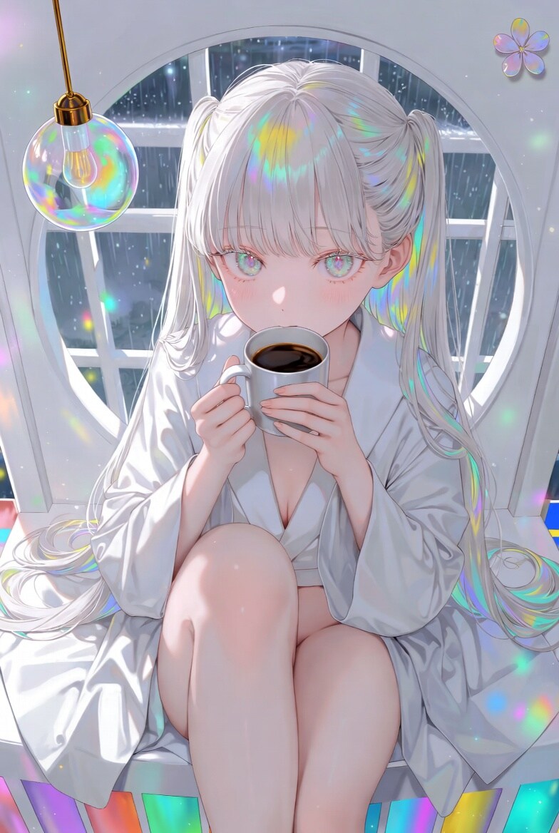 A White Silence Scented with Coffee. | の人気AIイラスト・グラビア