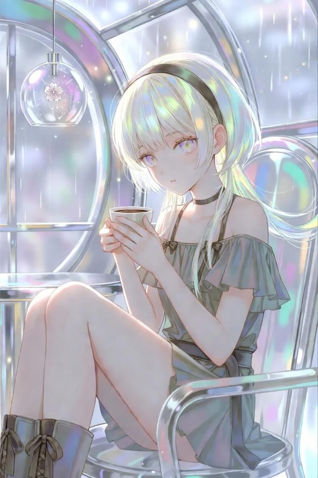 A White Silence Scented with Coffee.