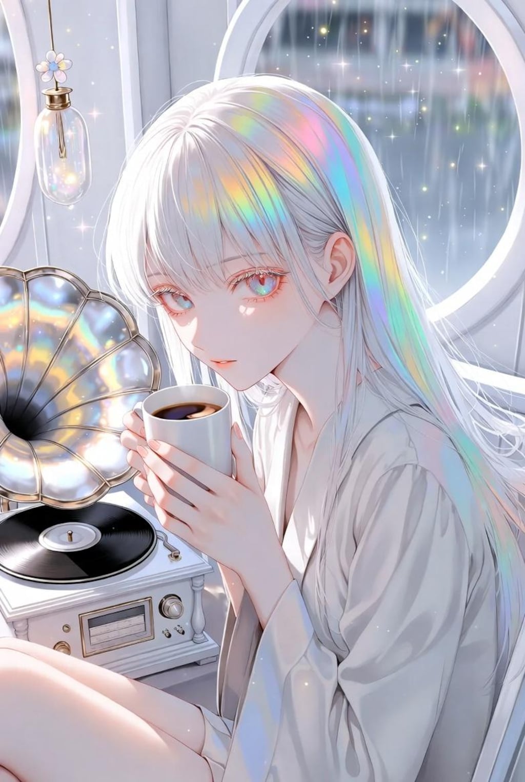 A White Silence Scented with Coffee.