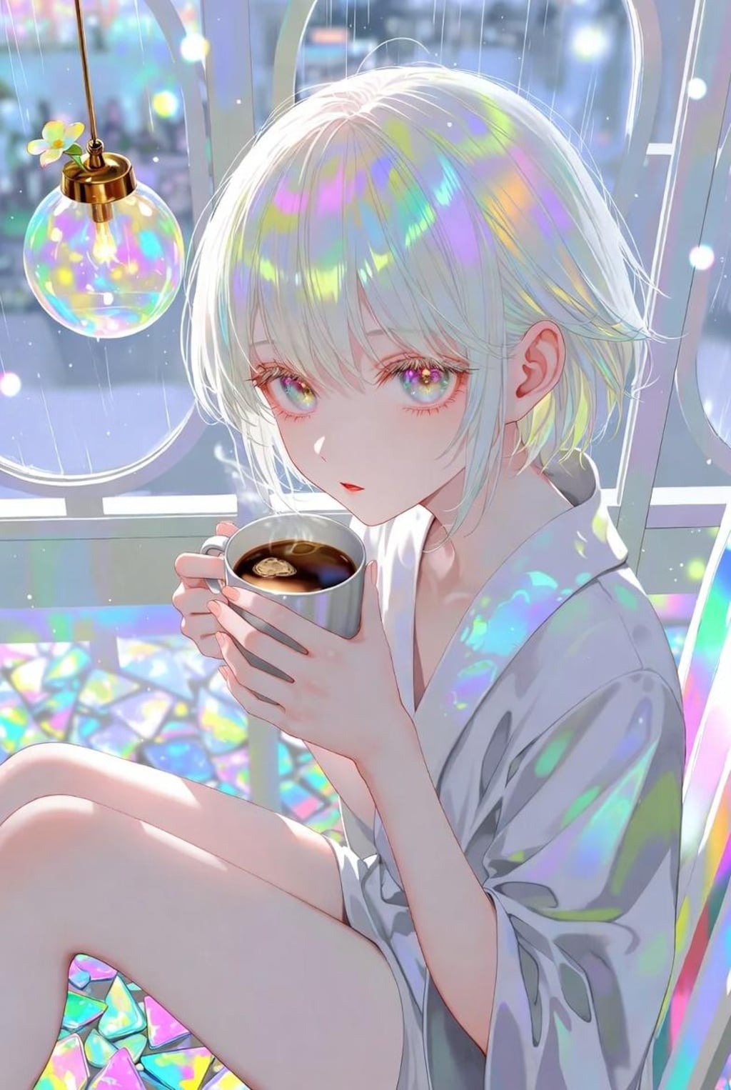 A White Silence Scented with Coffee.