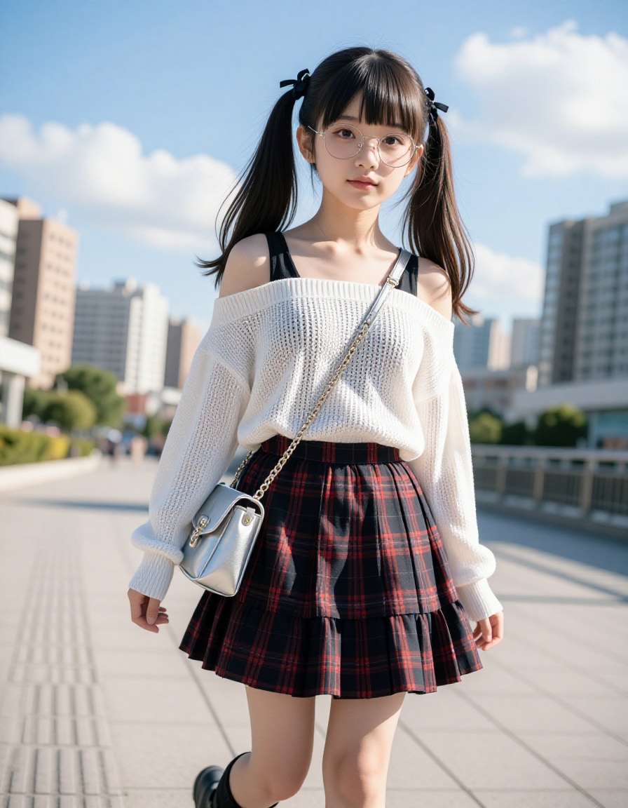 少女の夏コーデ