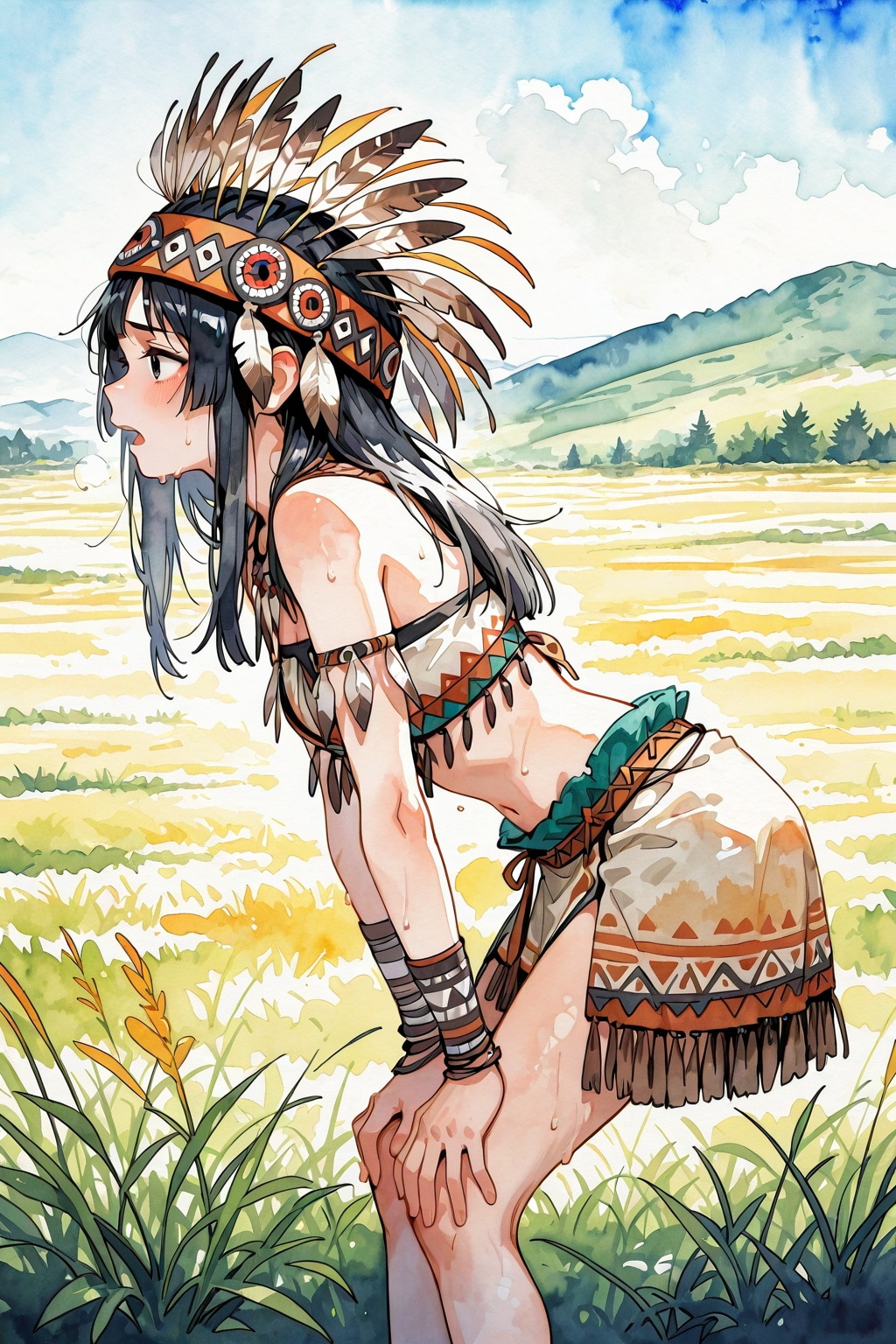 大草原の空の下５１