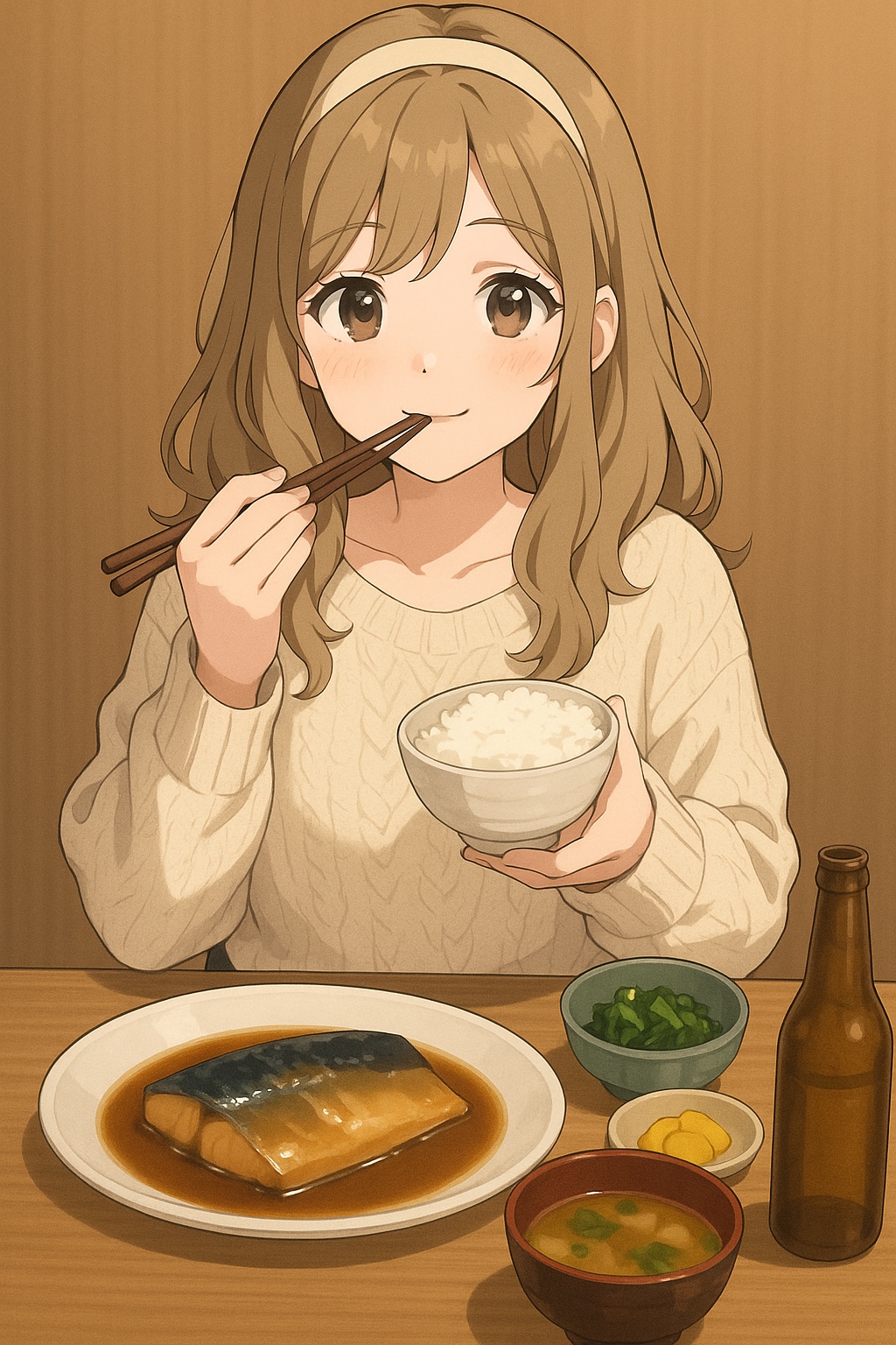 サバノミッソーニ定食 | の人気AIイラスト・グラビア