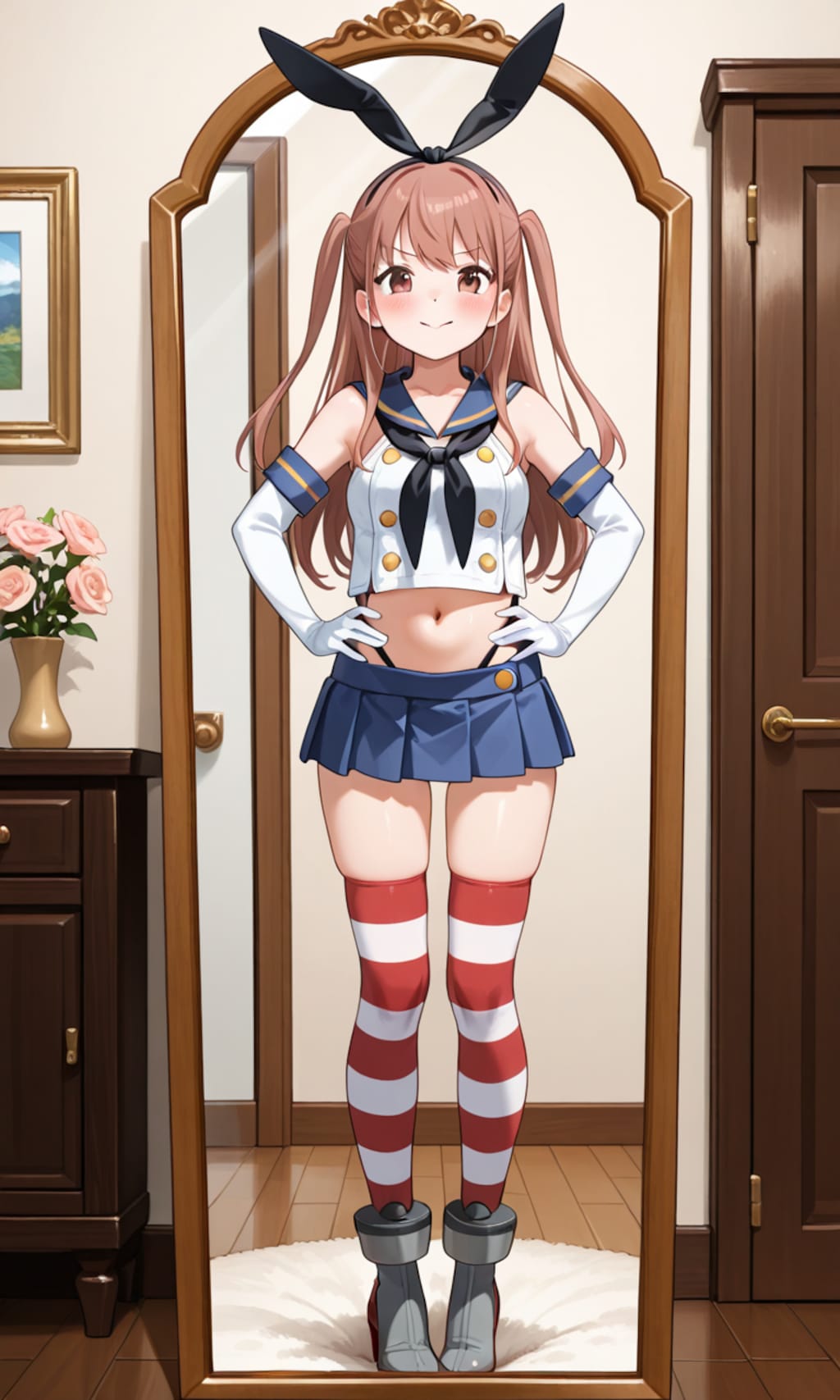 島風の服の練習