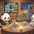 内職パンダ 3枚目