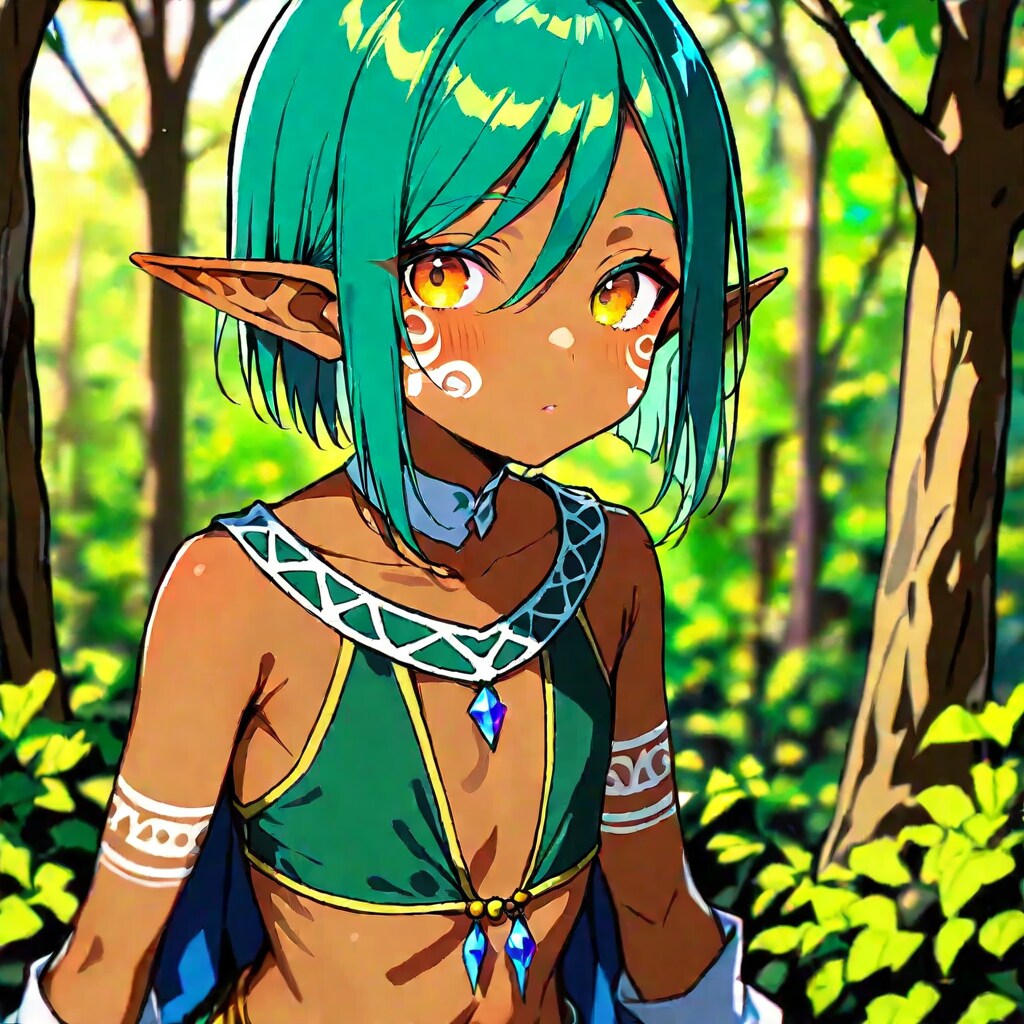 ダークエルフちゃん