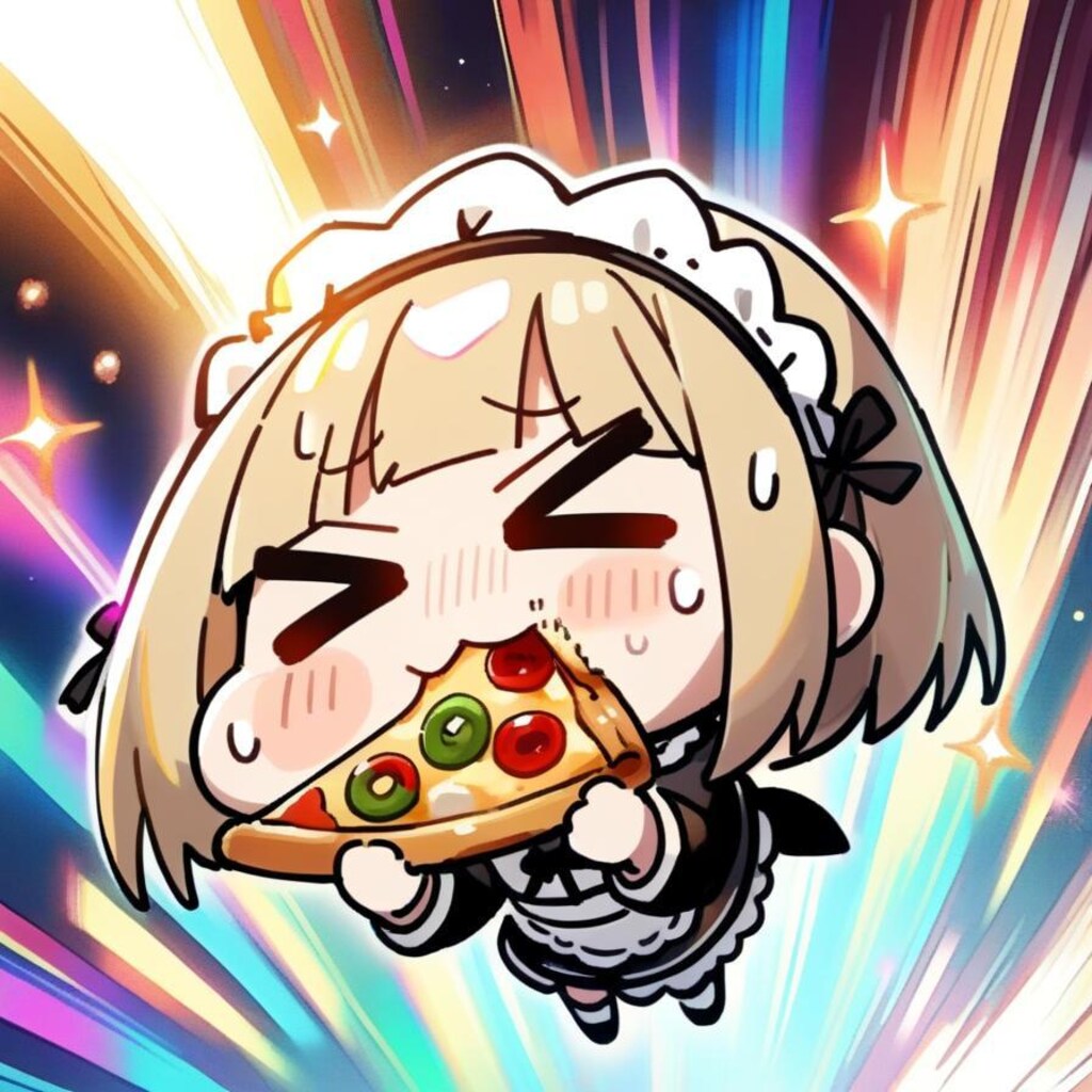 ピツァ食っていけ 宇宙の彼方🍕🍕💥💥💥