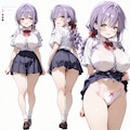 彼女×彼女×彼女 〜三姉妹とのドキドキ共同生活〜ヒロインその２ 9枚目
