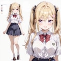 彼女×彼女×彼女 〜三姉妹とのドキドキ共同生活〜ヒロインその２ 2枚目