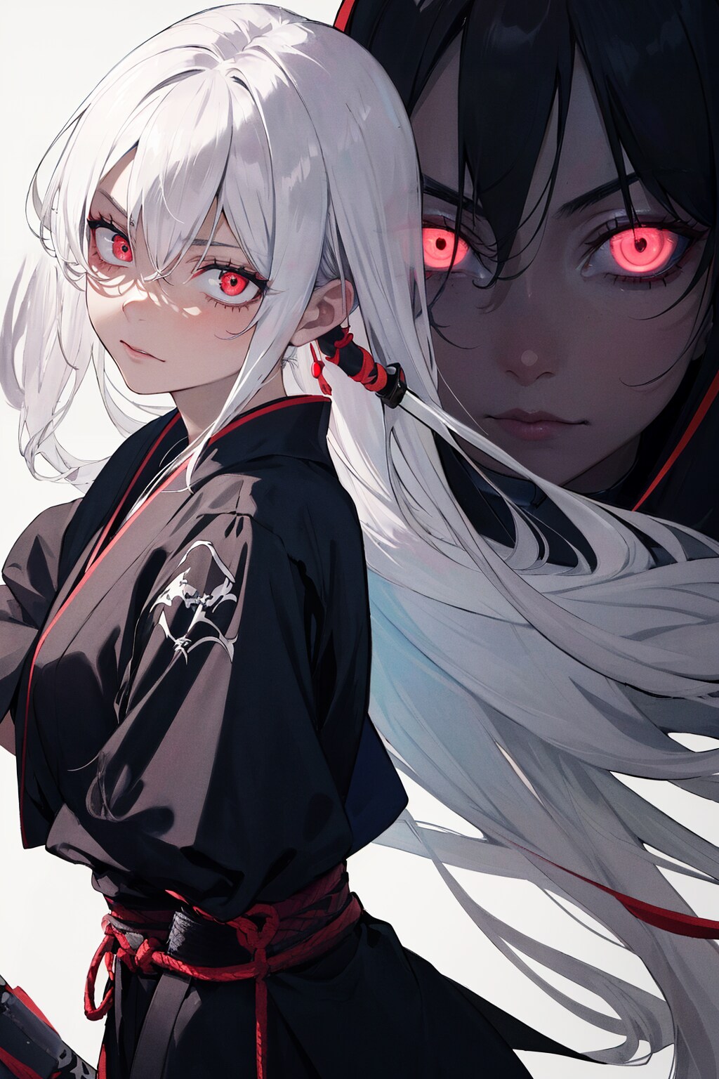 妖狐退治奇譚（白髪の女武士）