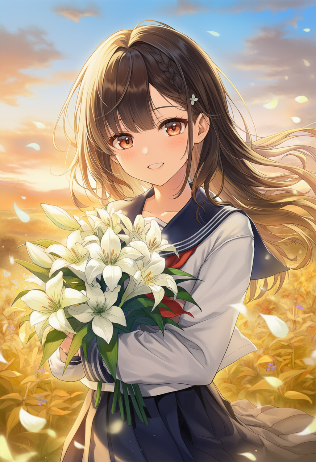 11月の花    　カサブランカ(ユリ)