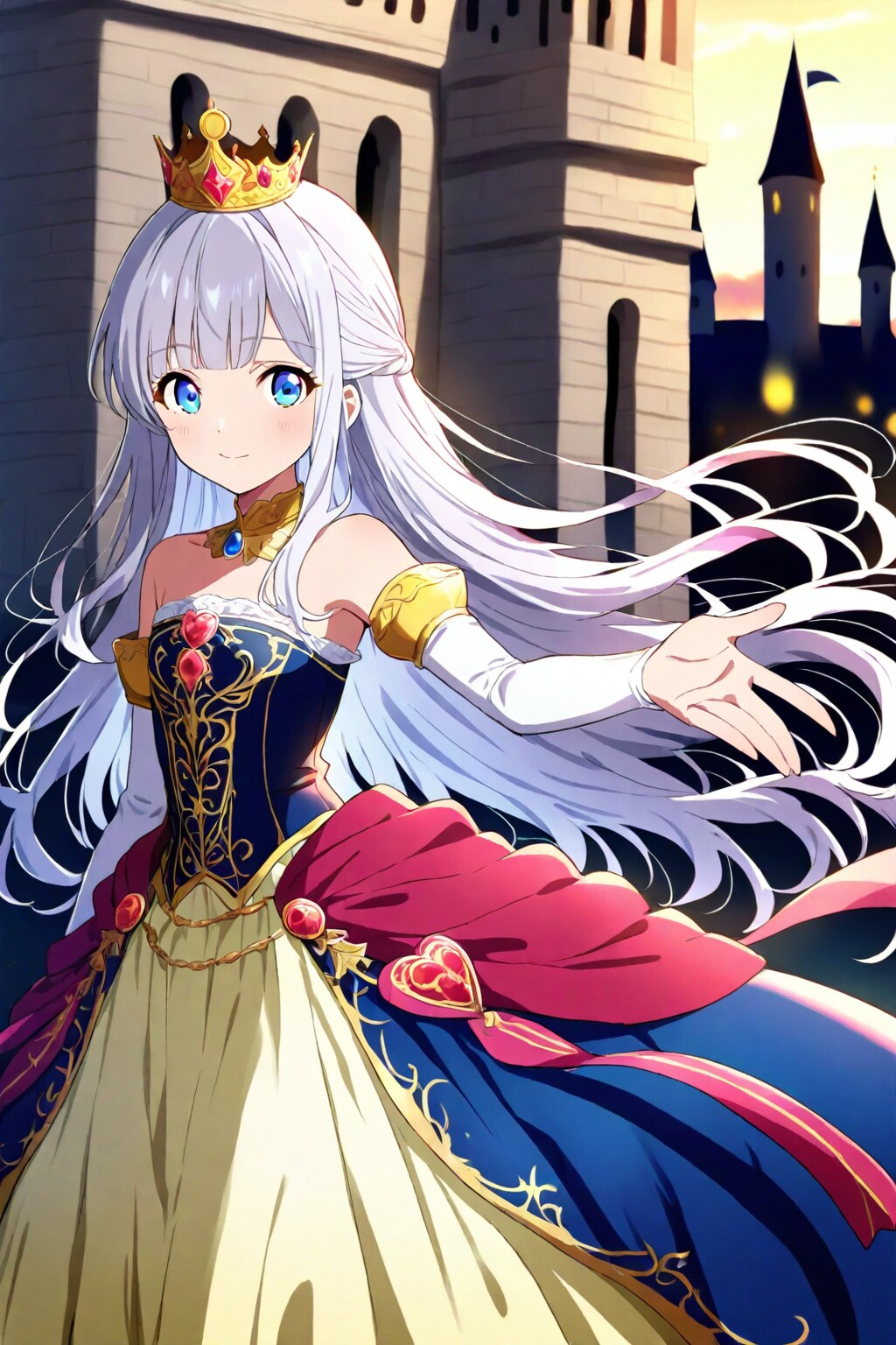 凛花(りんか)の姫コスプレ