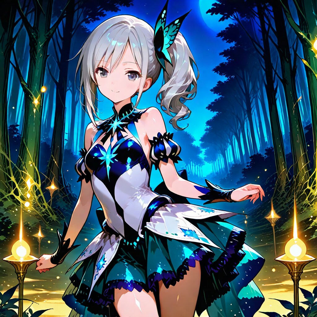 サイドポニテの魔法少女 | の人気AIイラスト・グラビア