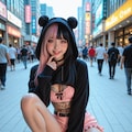 地雷ちゃんの昭和の日 6枚目