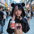 地雷ちゃんの昭和の日 7枚目