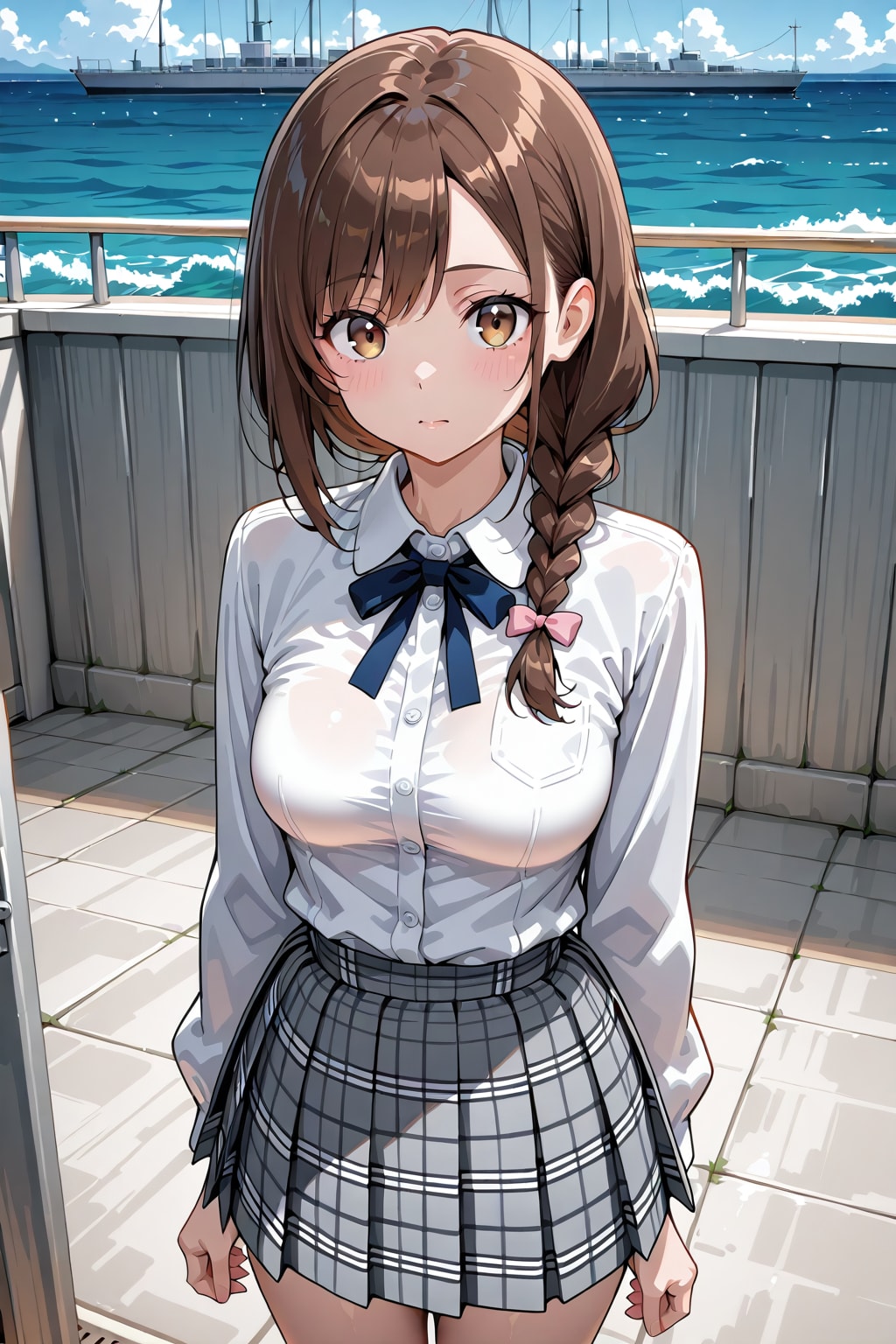 海が見えるバルコニー