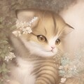 【AI生成】ミステリーキャットガチャ（ノーマル）【SSR確率：低】 5枚目