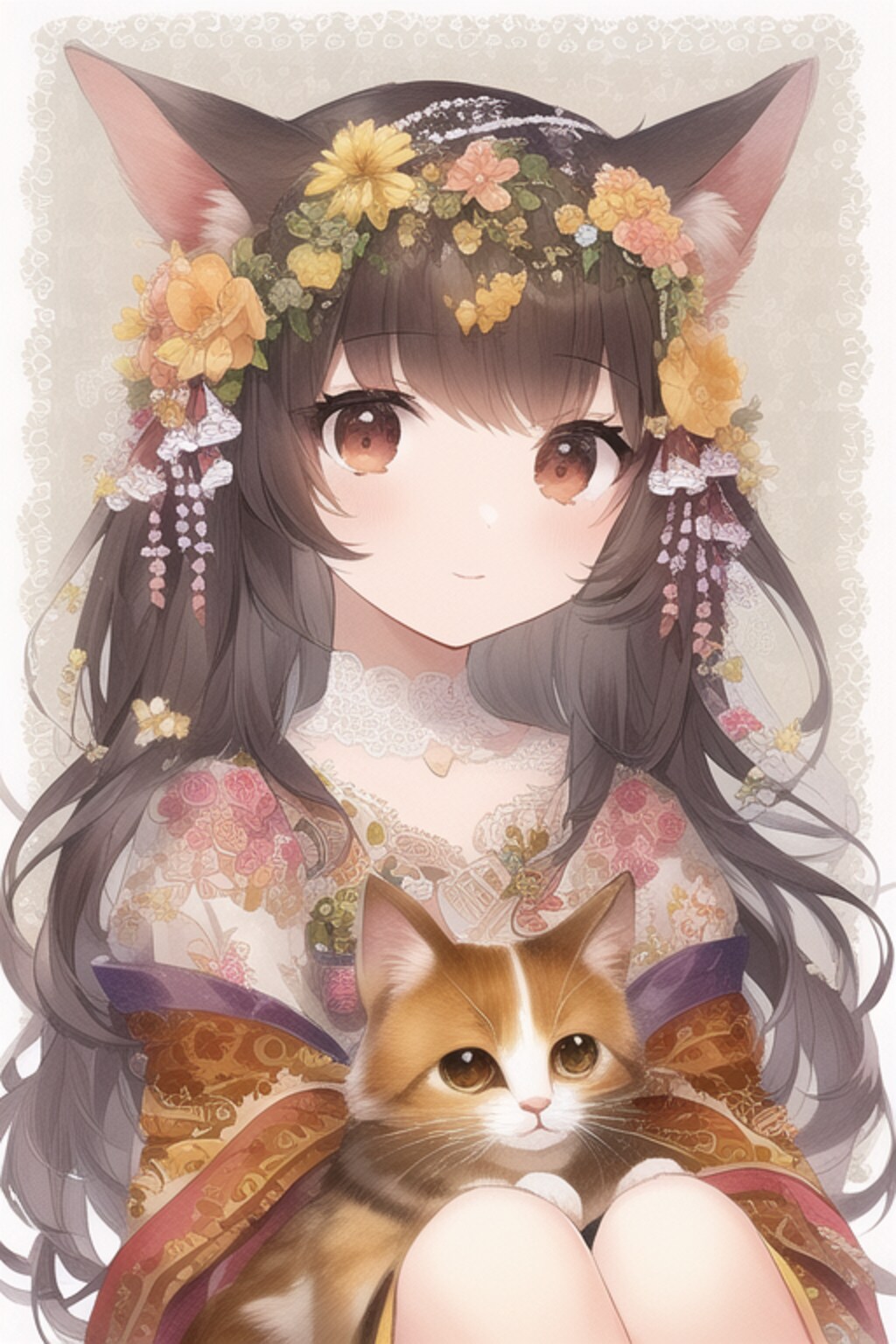 【AI生成】ミステリーキャットガチャ（ノーマル）【SSR確率：低】